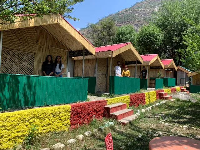 Tirthan village huts