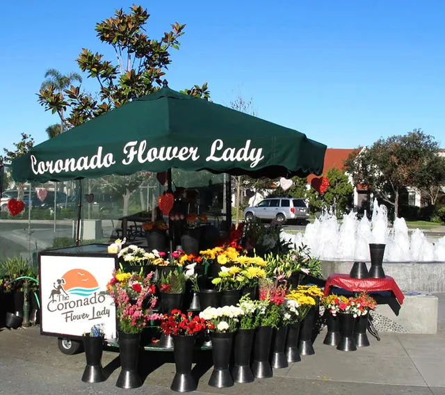 The Coronado Flower Lady