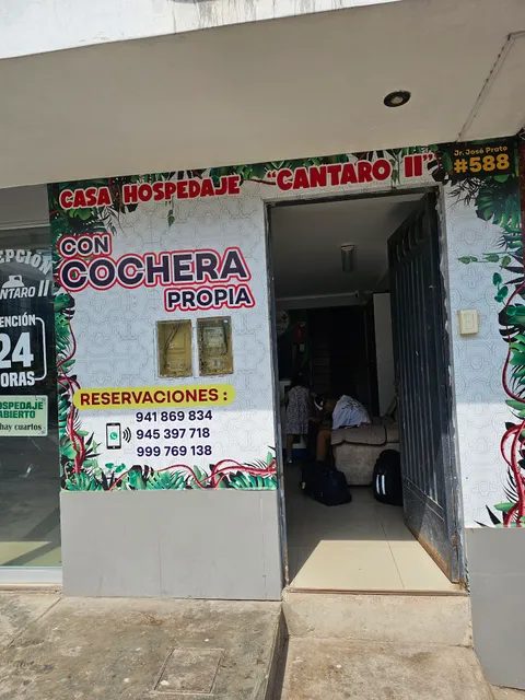 HOSPEDAJE EL CANTARO II - Tingo Maria-con cochera