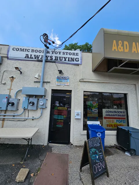 Anthony's Comic Books, Original Art, & Collectibles Retail Store