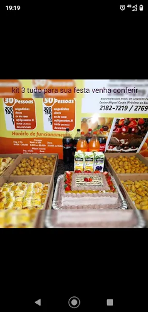 Rocambole Recheado Doceria