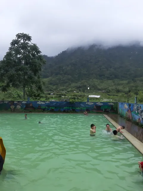 Hot Spring Pesona Sibayak View ( Pemandian Air Panas Pesona )