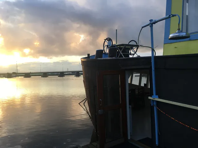 The Island Amsterdam houseboat