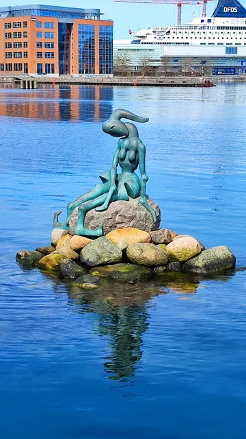 The Genetically Modified Little Mermaid by Bjørn Nørgaard