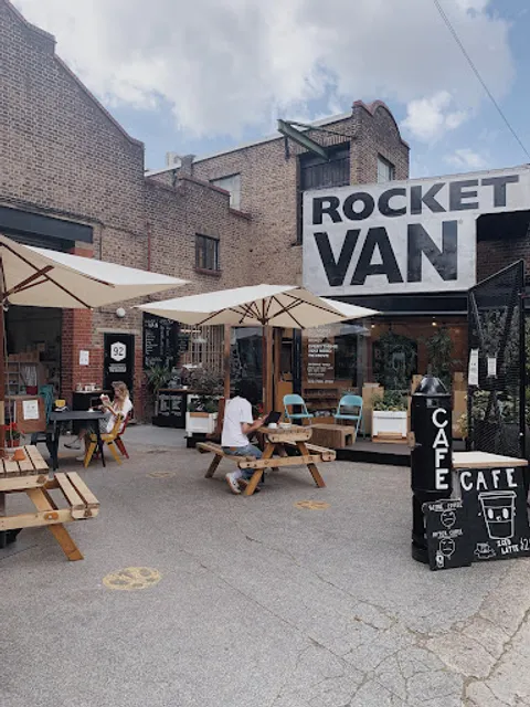 The Rocketvan Coffee Shop and The Box Shop Bar