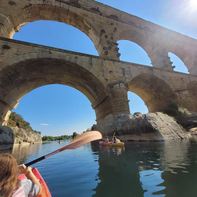 CANOE COLLIAS Pont du Gard Canoes Kayak Sur Le Gardon PARKING PRIVE