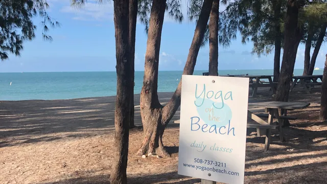 Yoga On The Beach