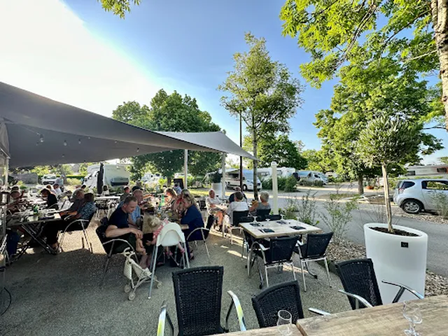 Restaurant du camping Les 100 Vignes