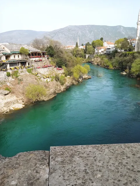 Mostar City viewpoint for sunset
