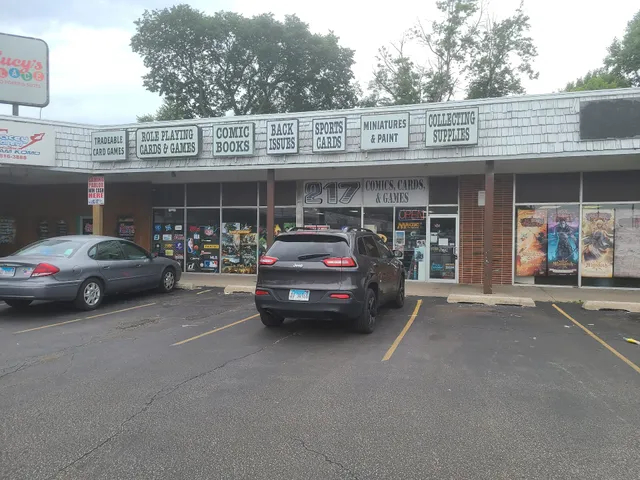 217 Comics Cards & Games