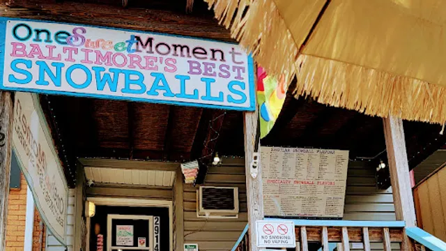 One Sweet Moment- Baltimore's Best Snowballs ️