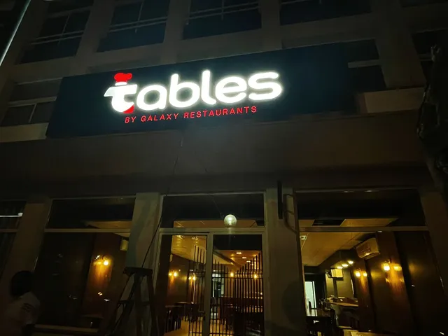 Tables -by Galaxy Restaurants