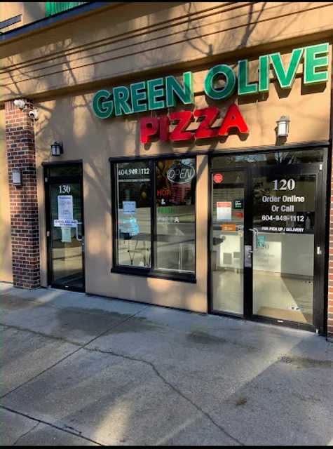 Green Olive Pizza