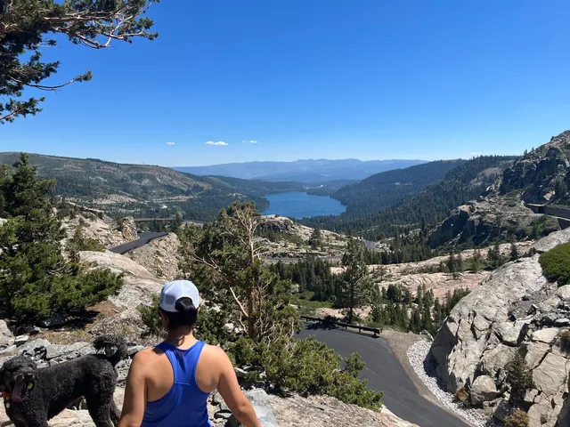 Pacific Crest Trail and Donner Peak Trailhead