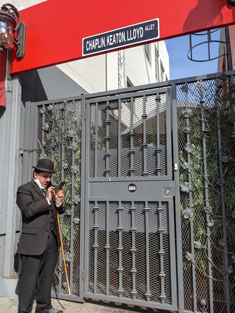 Chaplin Keaton Lloyd Alley