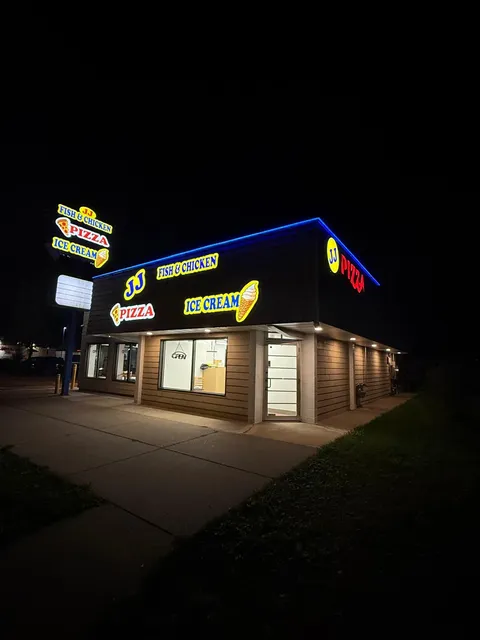 JJ Fish & Chicken Pizza Ice Cream