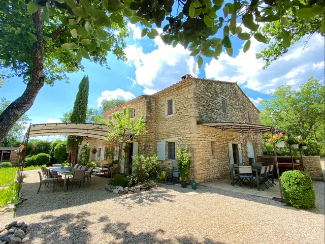 Mas de Veroncle à Gordes, Luberon, Provence