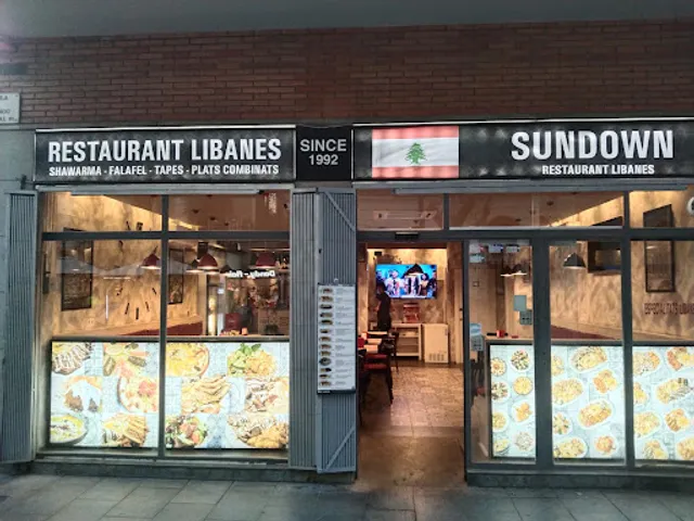 RESTAURANT ARABE LIBANÉS SUNDOWN COMIDA HALAL مطعم اكل حلال