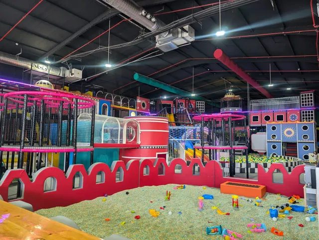 Trampoline Park Bounce Jump
