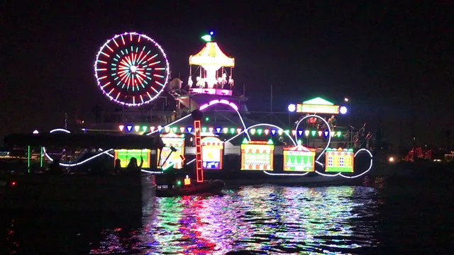 Ventura Harbor Parade Of Lights