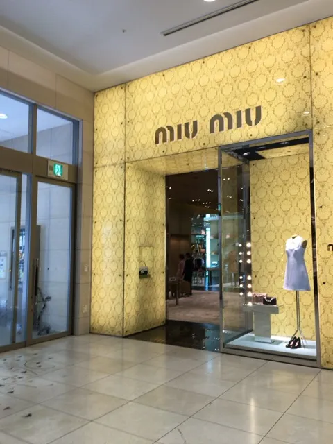 Miu Miu Osaka Shinsaibashi Daimaru