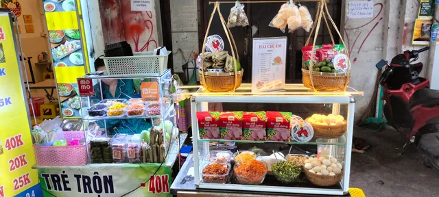 BÁNH TRÁNG NƯỚNG HAI CHỊ EM