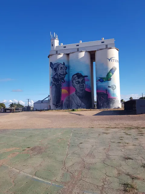 Cowell Silo Art