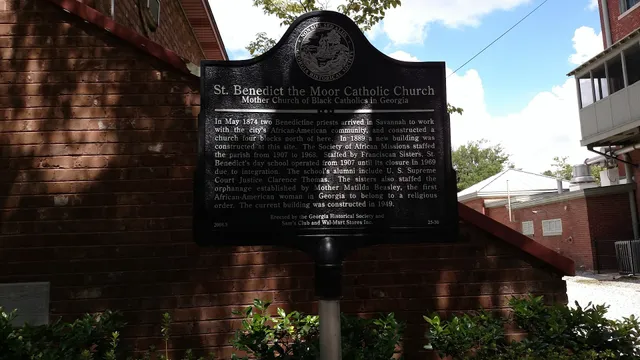 ST BENEDICT THE MOOR CATHOLIC CHURCH SAVANNAH