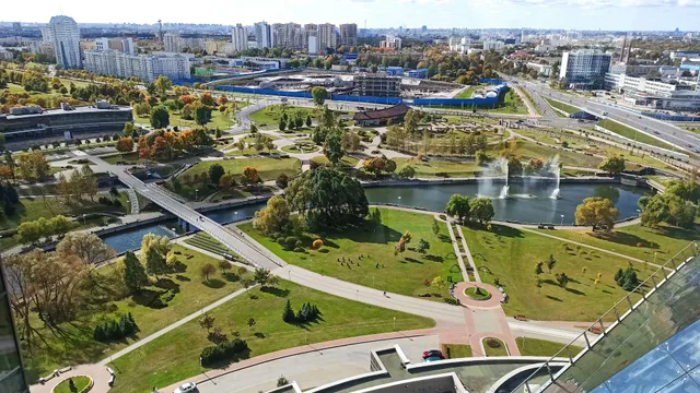 Аглядная пляцоўка Нацыянальнай бібліятэкі