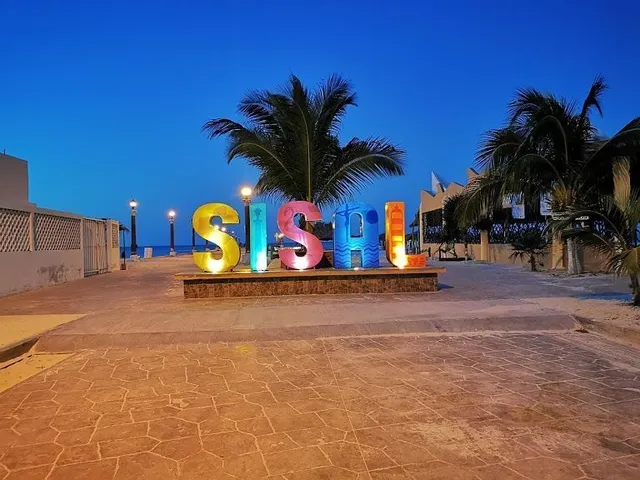 Casa delfín en sisal