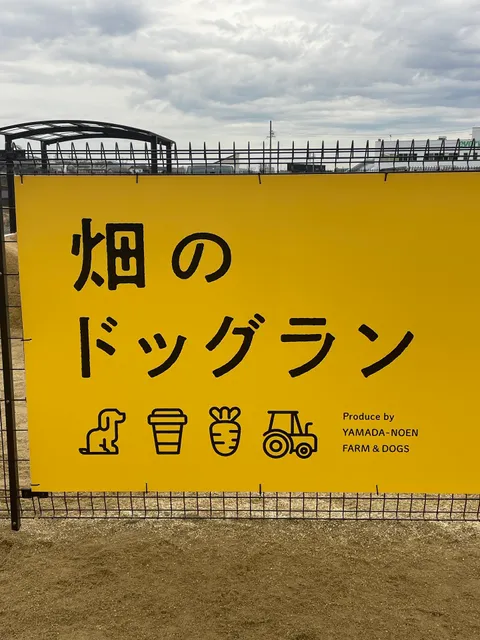 山田農園畑のドッグラン