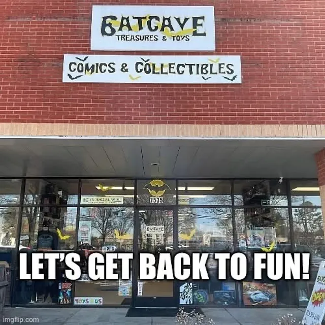 Batcave Treasures and Toys