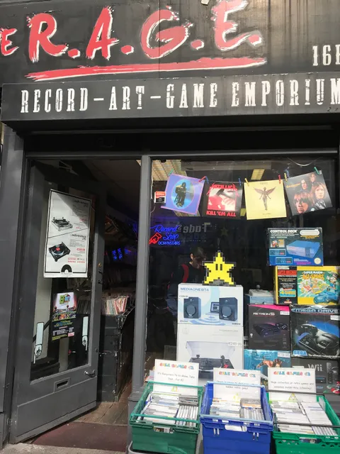 The RAGE - Record, Art and Game Emporium