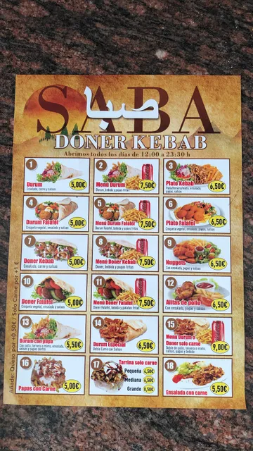 Saba Doner Kebab