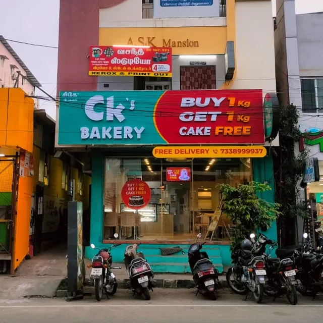 CK's Bakery- Tennur, Trichy