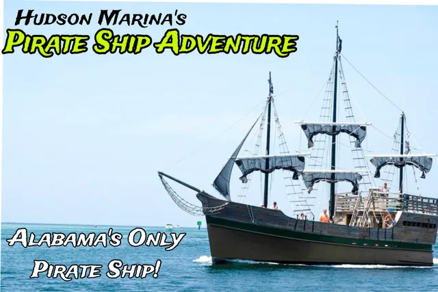 Orange Beach Pirate Ship