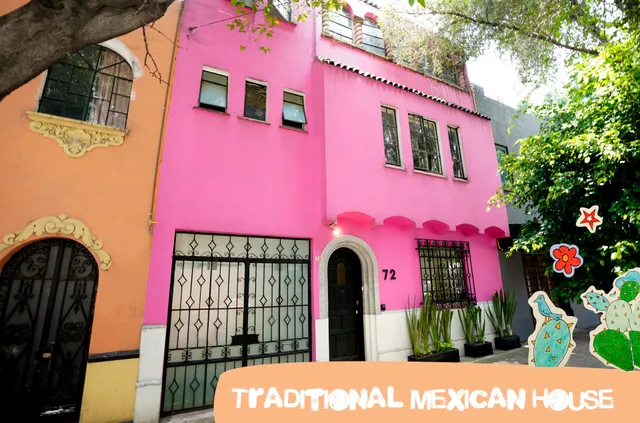 Hostal Fungi Casa Rosa CDMX