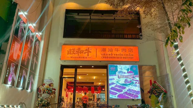 Lẩu bò triều châu WangHeNiu Đà Nẵng - 旺和牛潮汕牛肉火锅 (岘港）