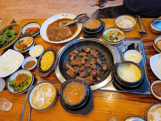 참숯골갈비