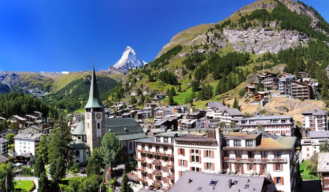 Haus Dent-Blanche Zermatt Ferienwohnungen 4 Sterne Haus