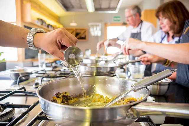 Rooftop Kitchen Cusco Peru