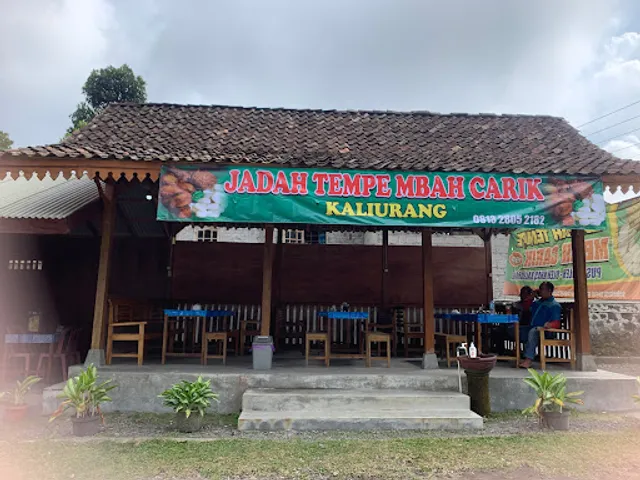 Warung Jadah Tempe Mbah Carik Kaliurang