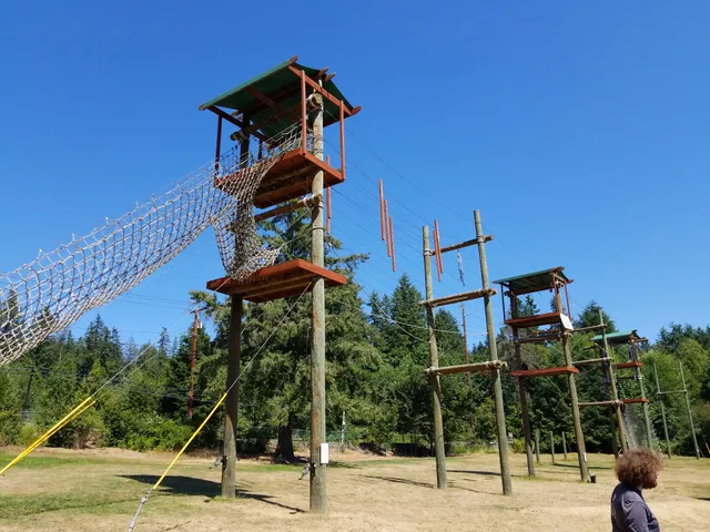 YMCA Odyssey Challenge Ropes Course