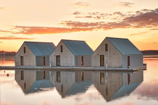 Dom na Wodzie na Mazurach