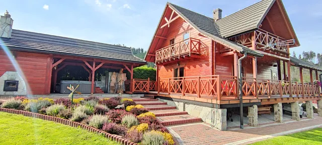 CICHY ZAKĄTEK Komfortowy dom w górach Jacuzzi Sauna Noclegi