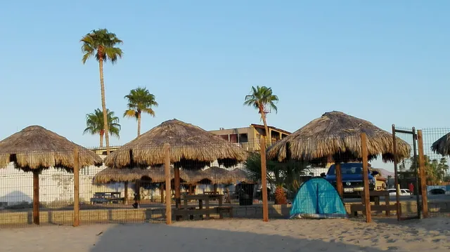 Campo and motel San Felipe