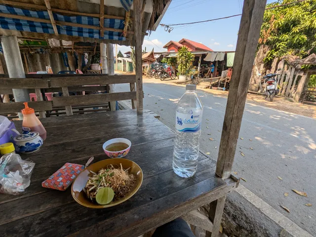 Vendors and thai massage