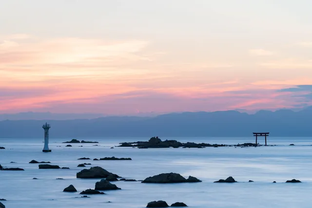 Morito Daimyojin Shrine Back Coast