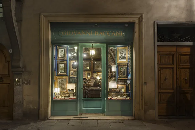 Giovanni Baccani -The Blue Shop