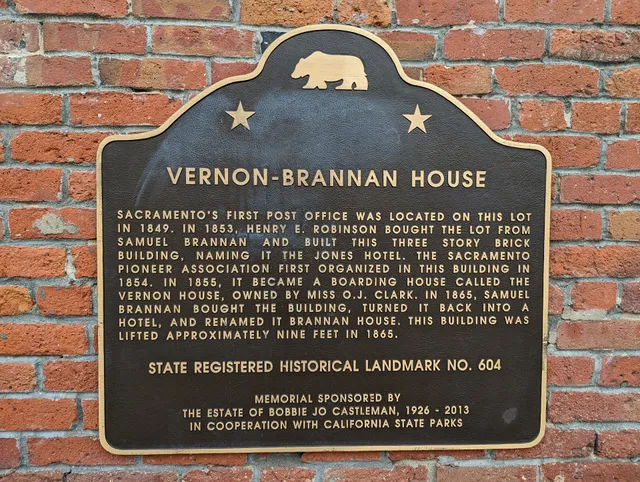 Site of the Sam Brannan House